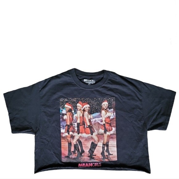 MEAN GIRLS HOLIDAY CROPPED TSHIRT - M/L - Picture 1 of 5